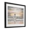 Stupell Industries Jesus Walks The Shore Framed Print Under Glass, design by Elizabeth Medley